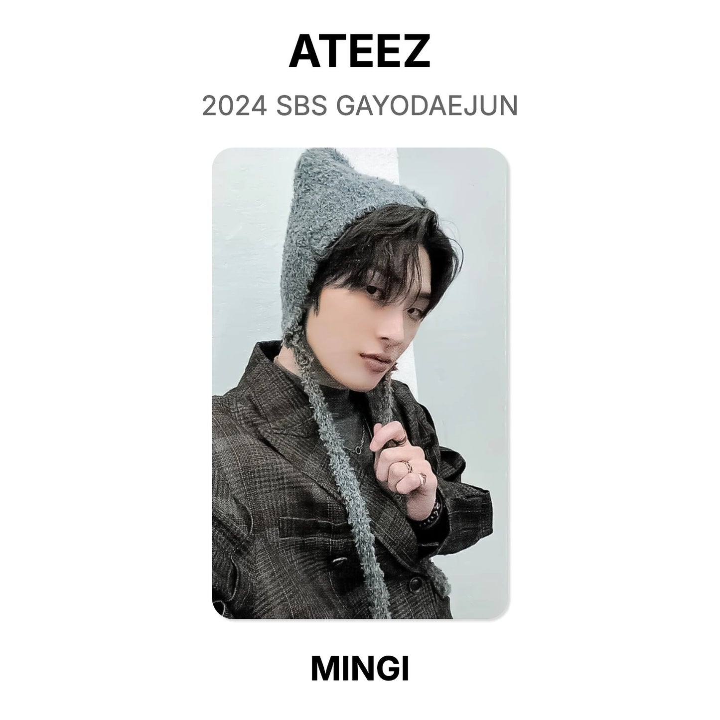 ATEEZ 2024 SBS GAYODAEJUN 公式フォトカード