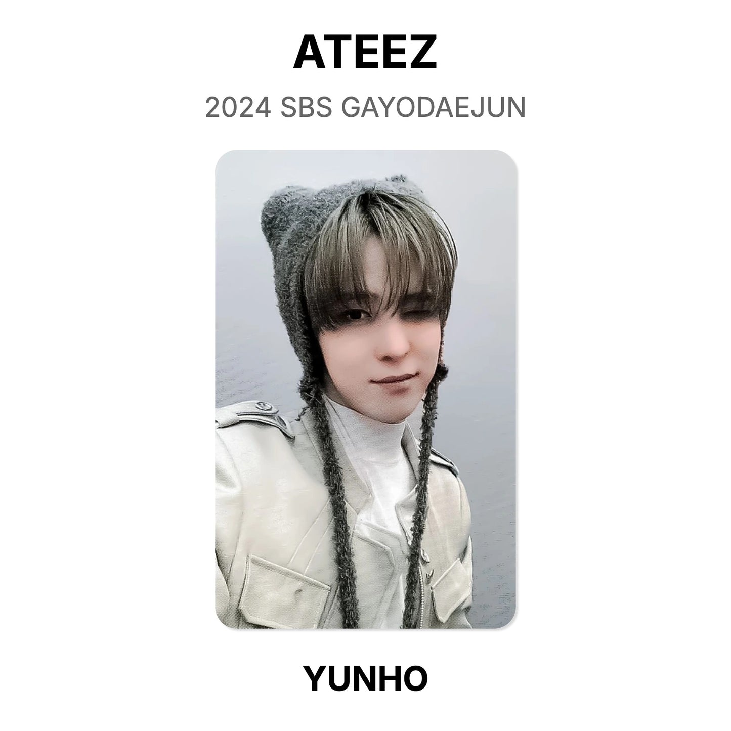 ATEEZ 2024 SBS GAYODAEJUN 公式フォトカード