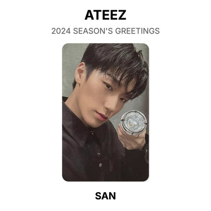 ATEEZ 2024 SEASON'S GREETINGS Official Photocard