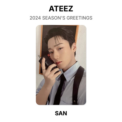 ATEEZ 2024 SEASON'S GREETINGS Official Photocard