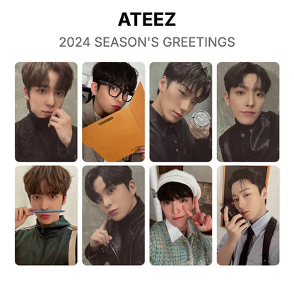 ATEEZ 2024 SEASON'S GREETINGS Official Photocard