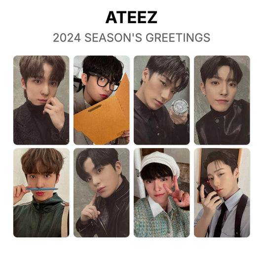 ATEEZ 2024 SEASON'S GREETINGS photocard ufficiale