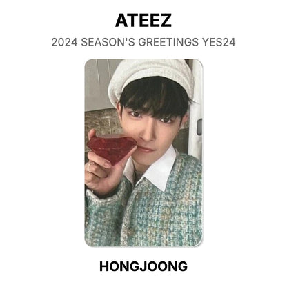 ATEEZ 2024 SEASON'S GREETINGS YES24 Official Photocard