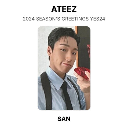 ATEEZ 2024 SEASON'S GREETINGS YES24 Official Photocard
