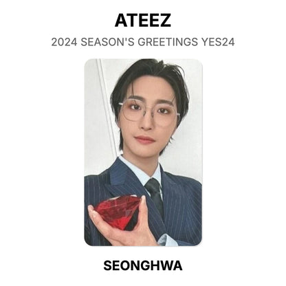 ATEEZ 2024 SEASON'S GREETINGS YES24 Official Photocard