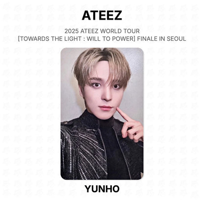 ATEEZ 2025 ATEEZ WORLD TOUR [TOWARDS THE LIGHT : WILL TO POWER] FINALE IN SEOUL [PLAYCODE] Official Photocard