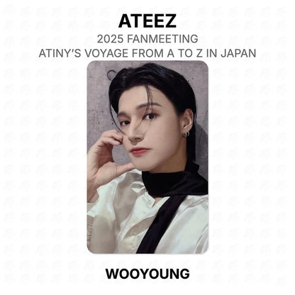 ATEEZ 2025 FANMEETING ATINY’S VOYAGE FROM A TO Z IN JAPAN Official Photocard