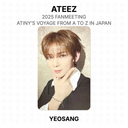 ATEEZ 2025 FANMEETING ATINY’S VOYAGE FROM A TO Z IN JAPAN Official Photocard