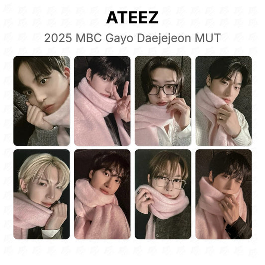 ATEEZ 2025 MBC Gayo Daejejeon MUT Official Photocard