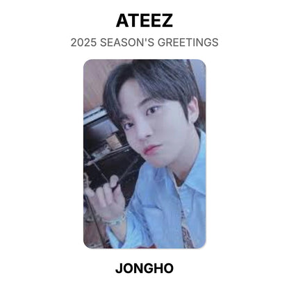 ATEEZ 2025 SEASON'S GREETINGS Official Photocard