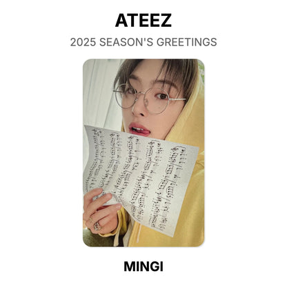 ATEEZ 2025 SEASON'S GREETINGS Official Photocard