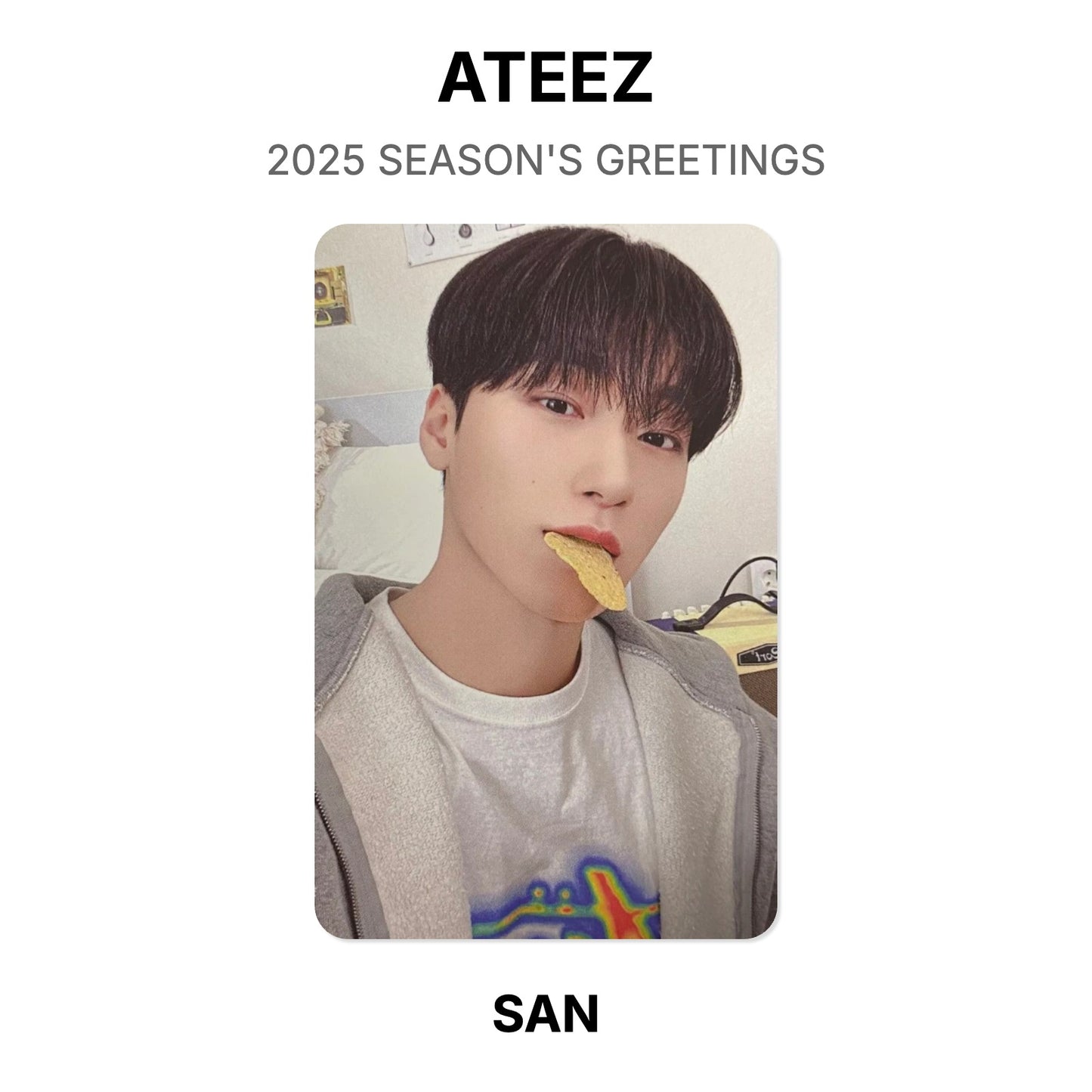 ATEEZ 2025 SEASON'S GREETINGS Official Photocard