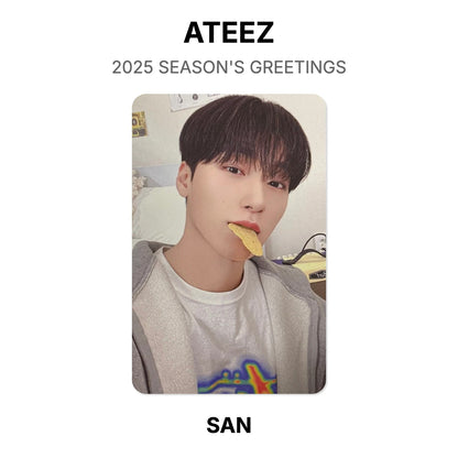 ATEEZ 2025 SEASON'S GREETINGS Official Photocard