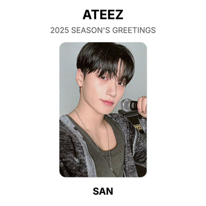 ATEEZ 2025 SEASON'S GREETINGS Official Photocard