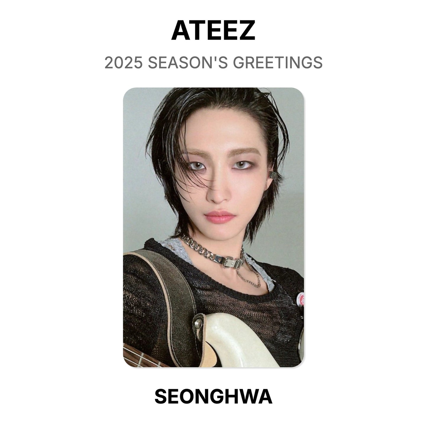 ATEEZ 2025 SEASON'S GREETINGS Official Photocard