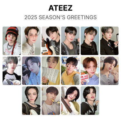 ATEEZ 2025 SEASON'S GREETINGS Official Photocard