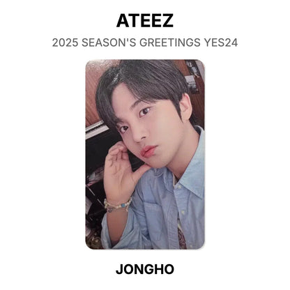ATEEZ 2025 SEASON'S GREETINGS YES24 Official Photocard