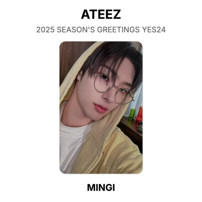 ATEEZ 2025 SEASON'S GREETINGS YES24 Official Photocard