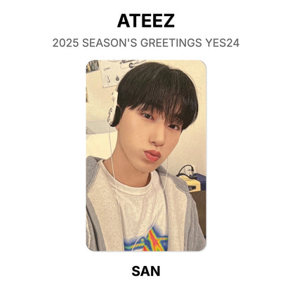 ATEEZ 2025 SEASON'S GREETINGS YES24 Official Photocard