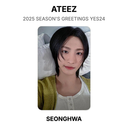 ATEEZ 2025 SEASON'S GREETINGS YES24 Official Photocard