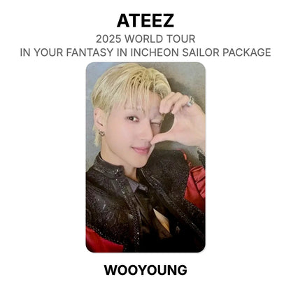 ATEEZ 2025 WORLD TOUR IN YOUR FANTASY IN INCHEON SAILOR PACKAGE Offizielle Photocard
