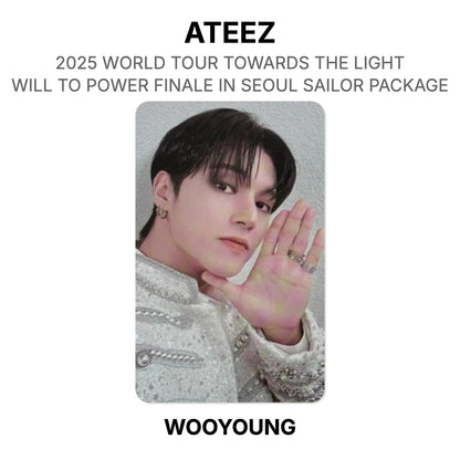 ATEEZ 2025 WORLD TOUR TOWARDS THE LIGHT : WILL TO POWER FINALE IN SEOUL SAILOR PACKAGE Official Photocard