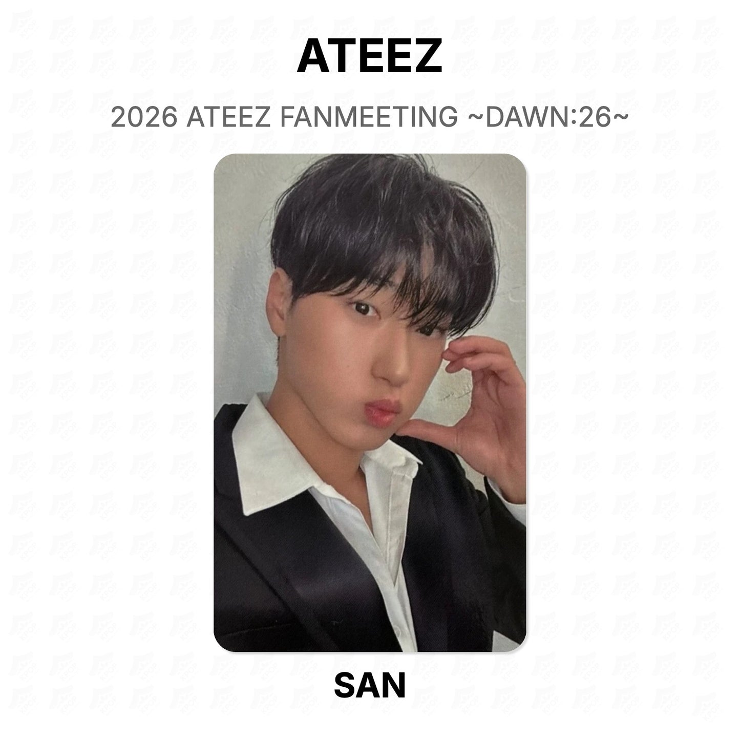 ATEEZ 2026 ATEEZ FANMEETING ~DAWN:26~ Official Photocard