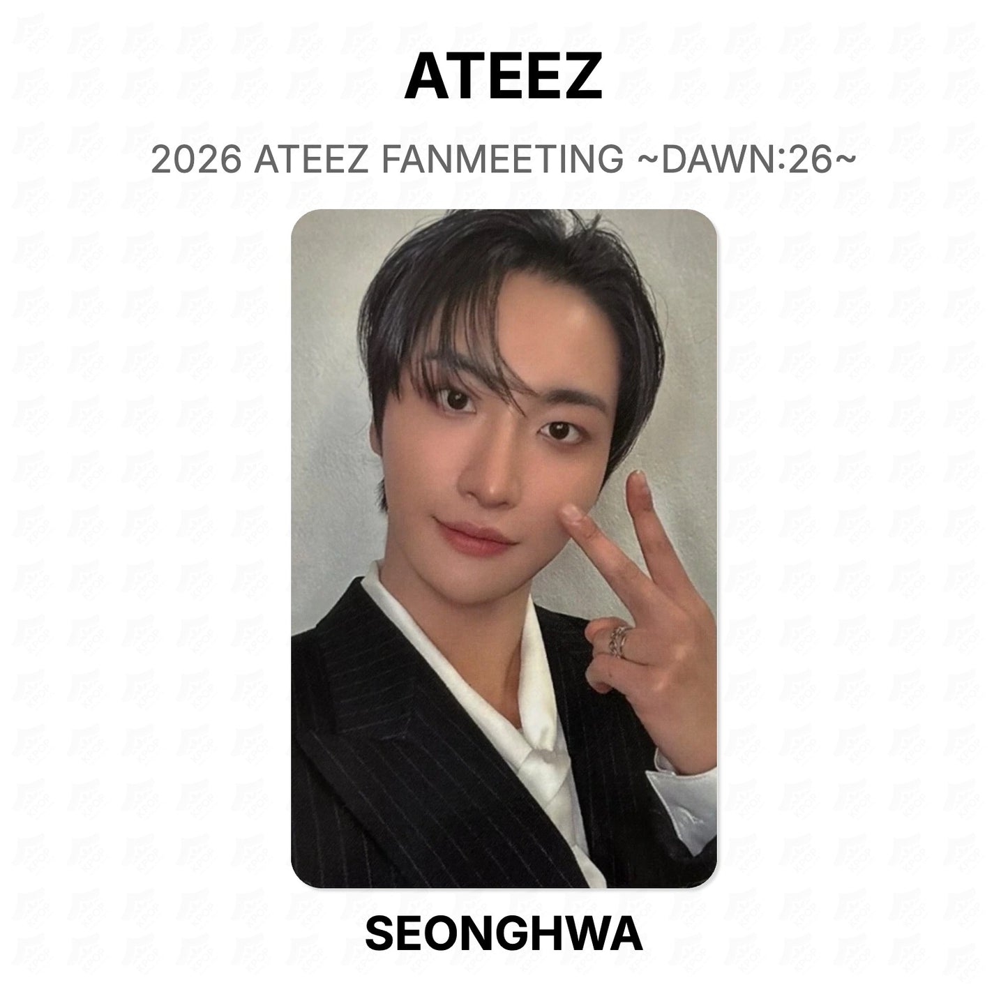 ATEEZ 2026 ATEEZ FANMEETING ~DAWN:26~ Official Photocard
