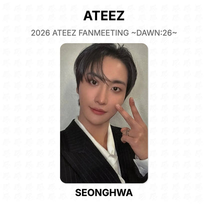 ATEEZ 2026 ATEEZ FANMEETING ~DAWN:26~ Official Photocard