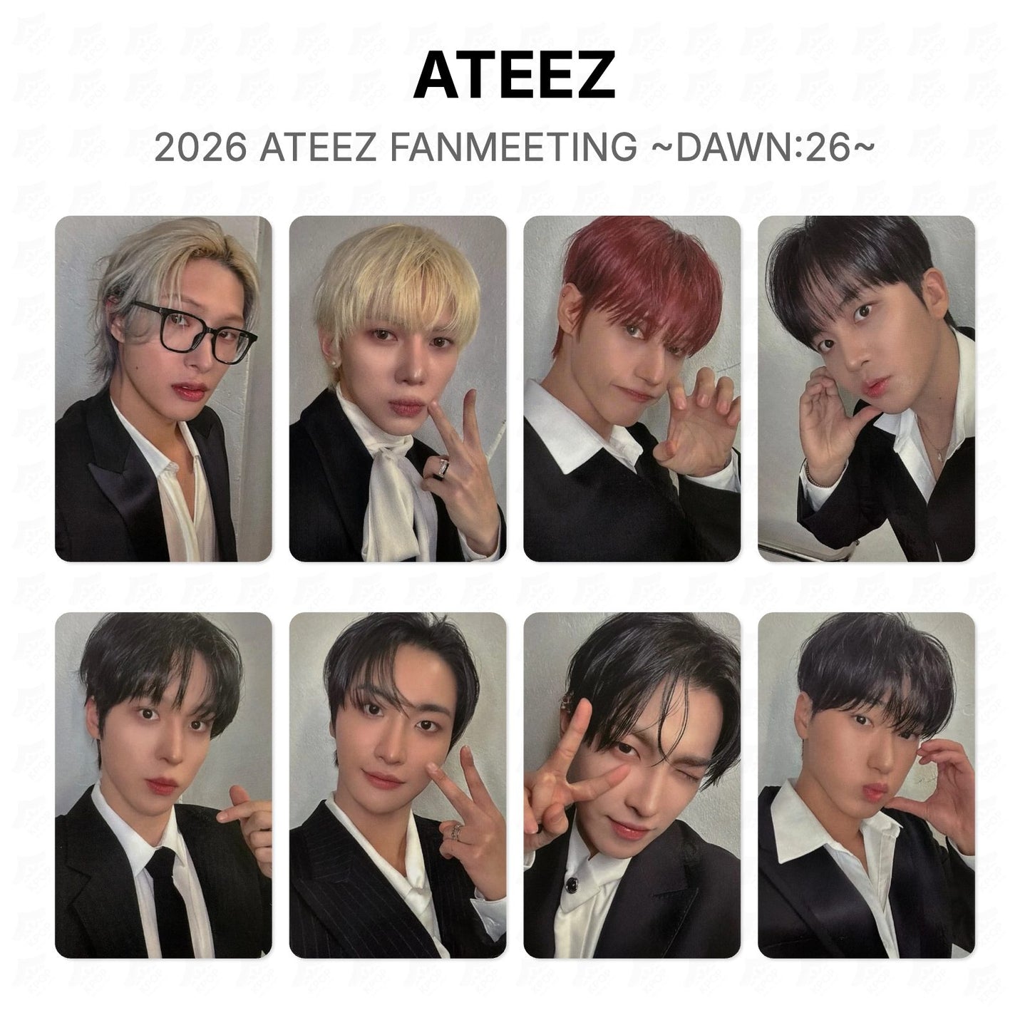 ATEEZ 2026 ATEEZ FANMEETING ~DAWN:26~ Official Photocard