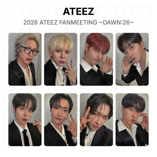 ATEEZ 2026 ATEEZ FANMEETING ~DAWN:26~ Official Photocard