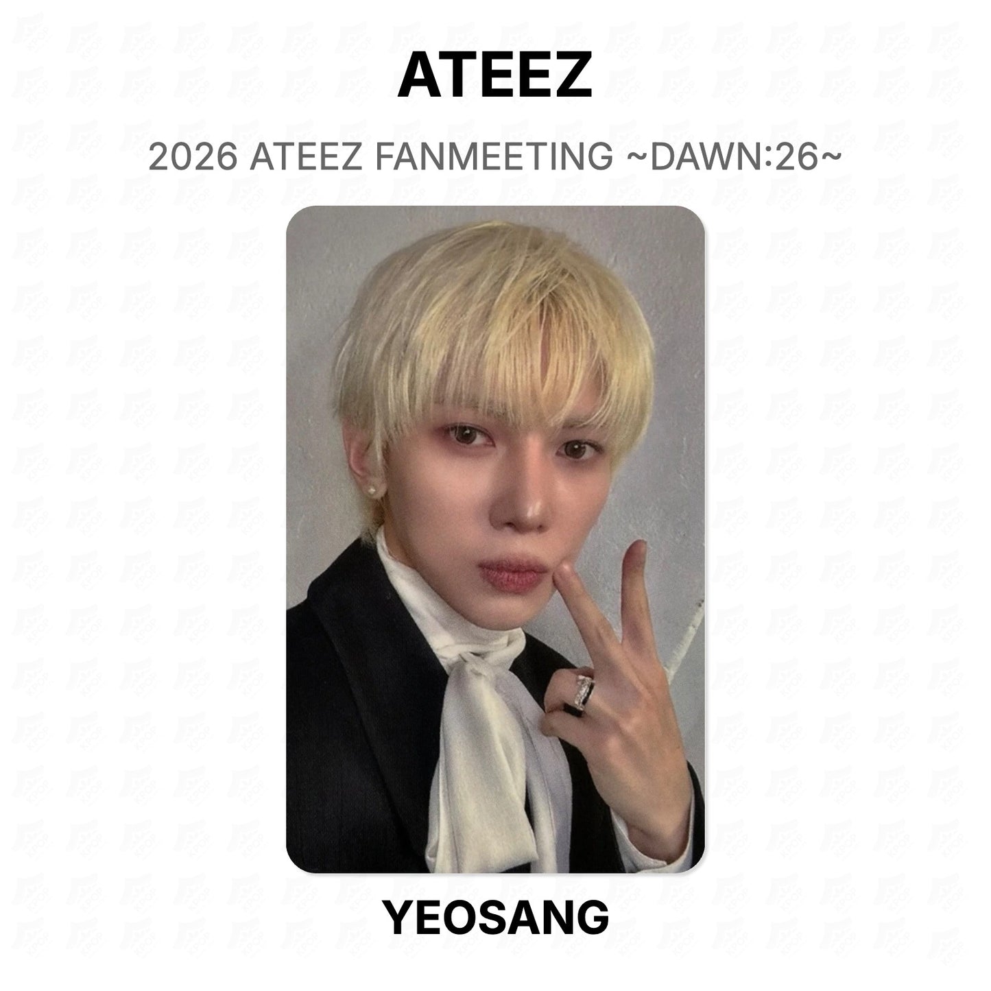 ATEEZ 2026 ATEEZ FANMEETING ~DAWN:26~ Official Photocard