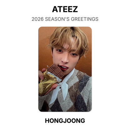 ATEEZ 2026 SEASON'S GREETINGS Official Photocard