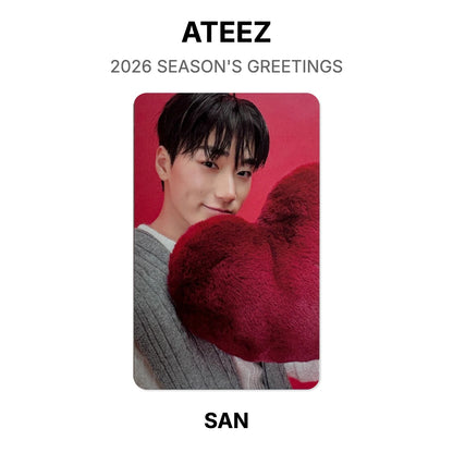 ATEEZ 2026 SEASON'S GREETINGS Official Photocard