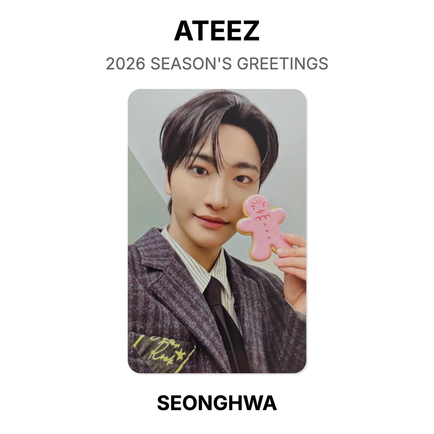 ATEEZ 2026 SEASON'S GREETINGS Official Photocard