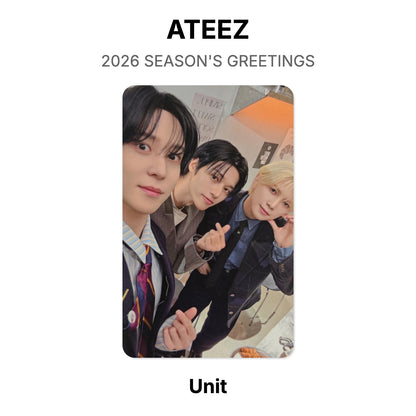 ATEEZ 2026 SEASON'S GREETINGS Official Photocard