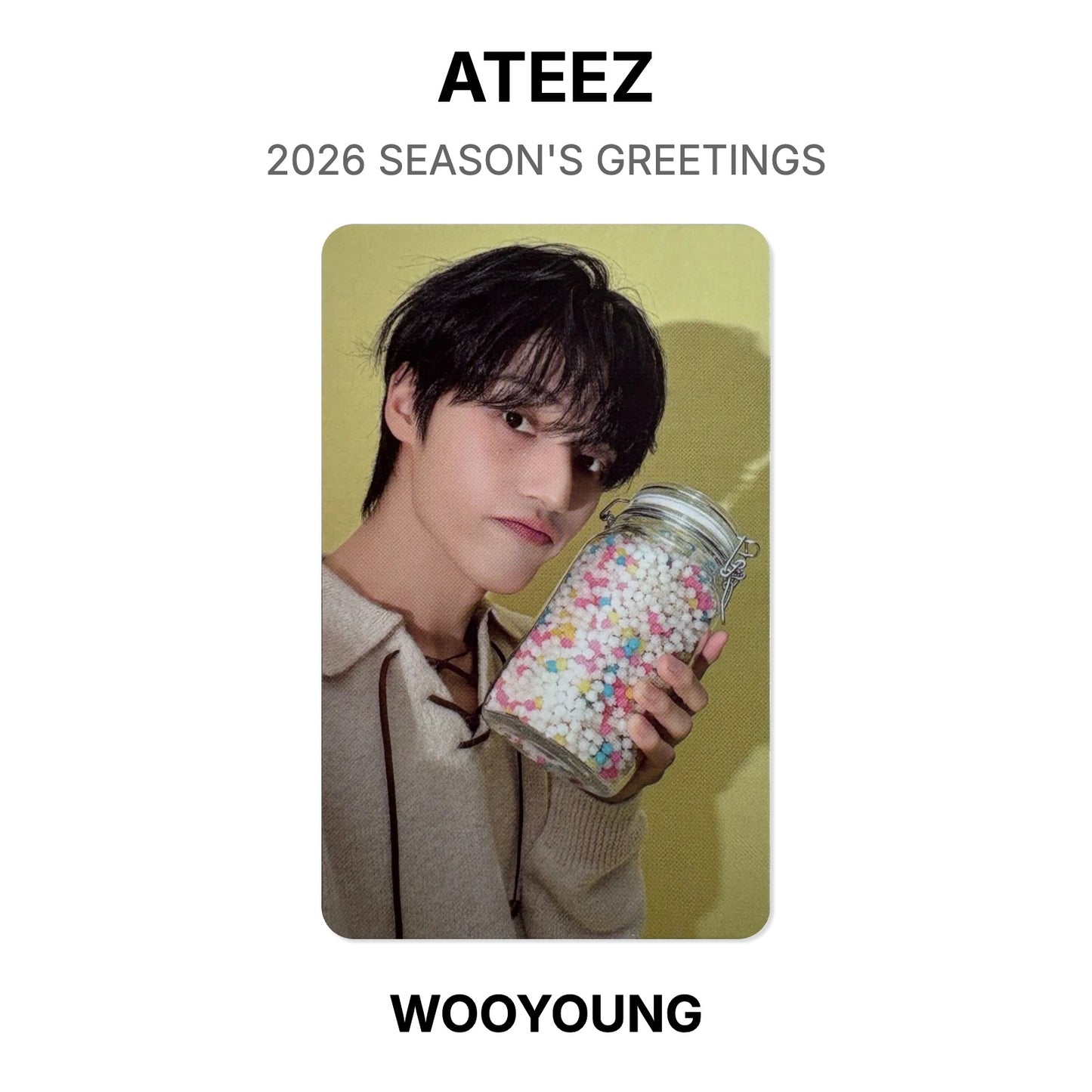 ATEEZ 2026 SEASON'S GREETINGS Official Photocard