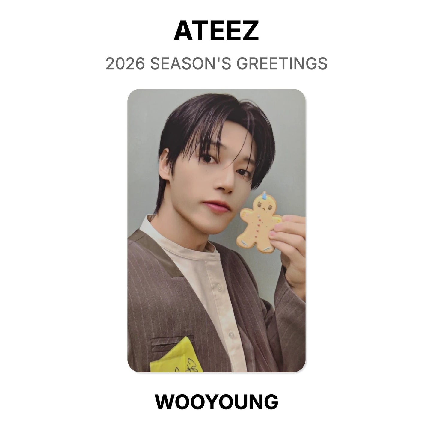 ATEEZ 2026 SEASON'S GREETINGS Official Photocard
