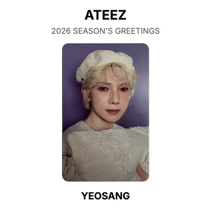ATEEZ 2026 SEASON'S GREETINGS Official Photocard