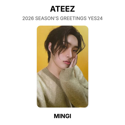ATEEZ 2026 SEASON'S GREETINGS YES24 Official Photocard