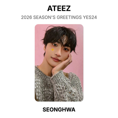 ATEEZ 2026 SEASON'S GREETINGS YES24 Official Photocard