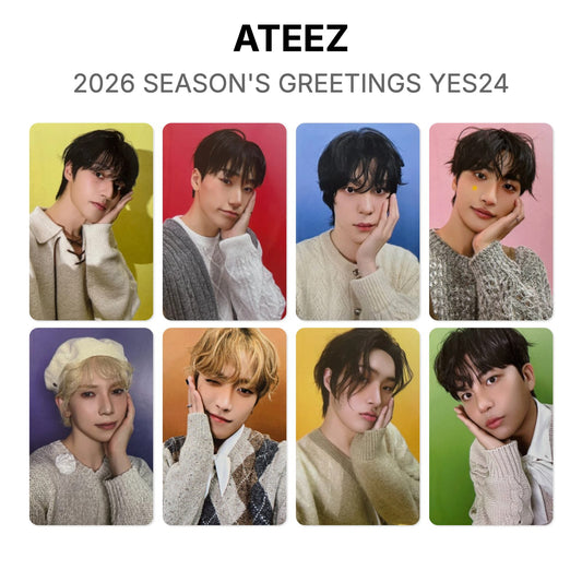 ATEEZ 2026 SEASON'S GREETINGS YES24 Official Photocard
