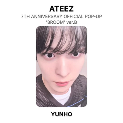 ATEEZ 7TH ANNIVERSARY OFFICIAL POP-UP '8ROOM' ver.B 公式フォトカード