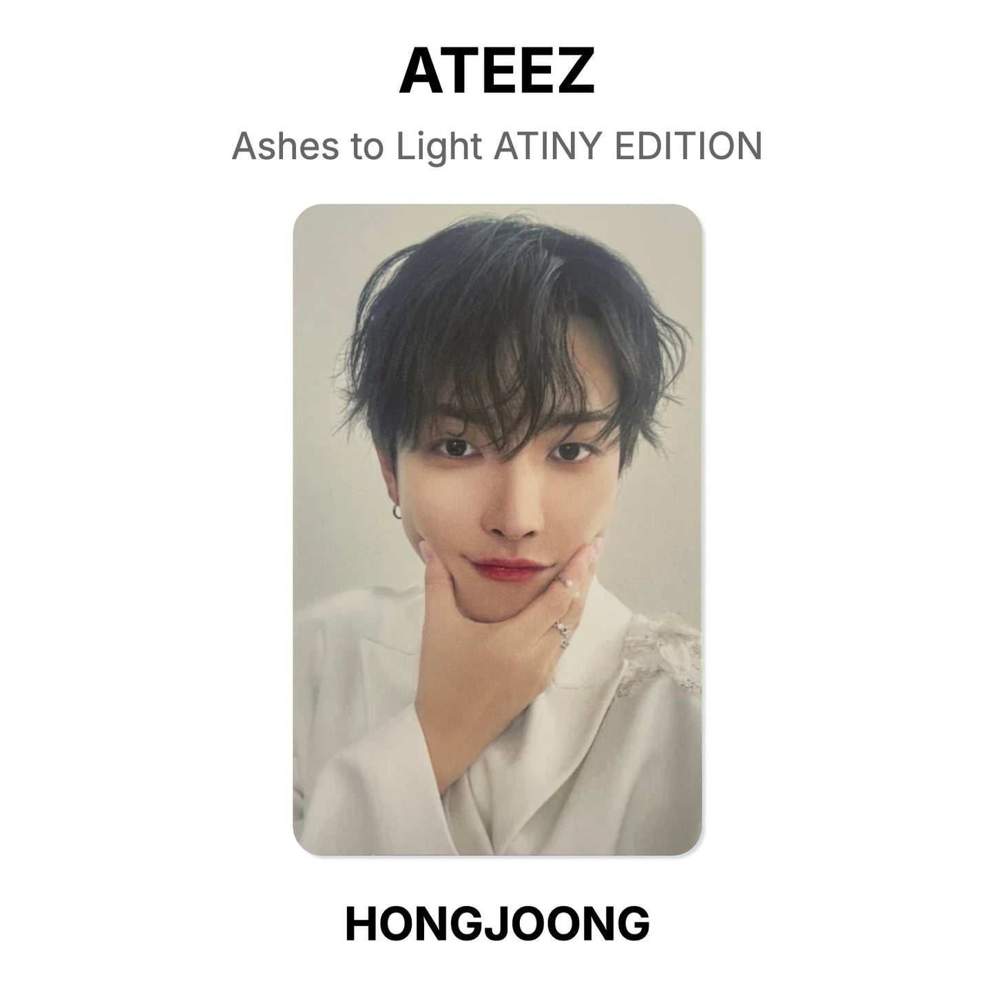 ATEEZ Ashes to Light ATINY EDITION Official Photocard