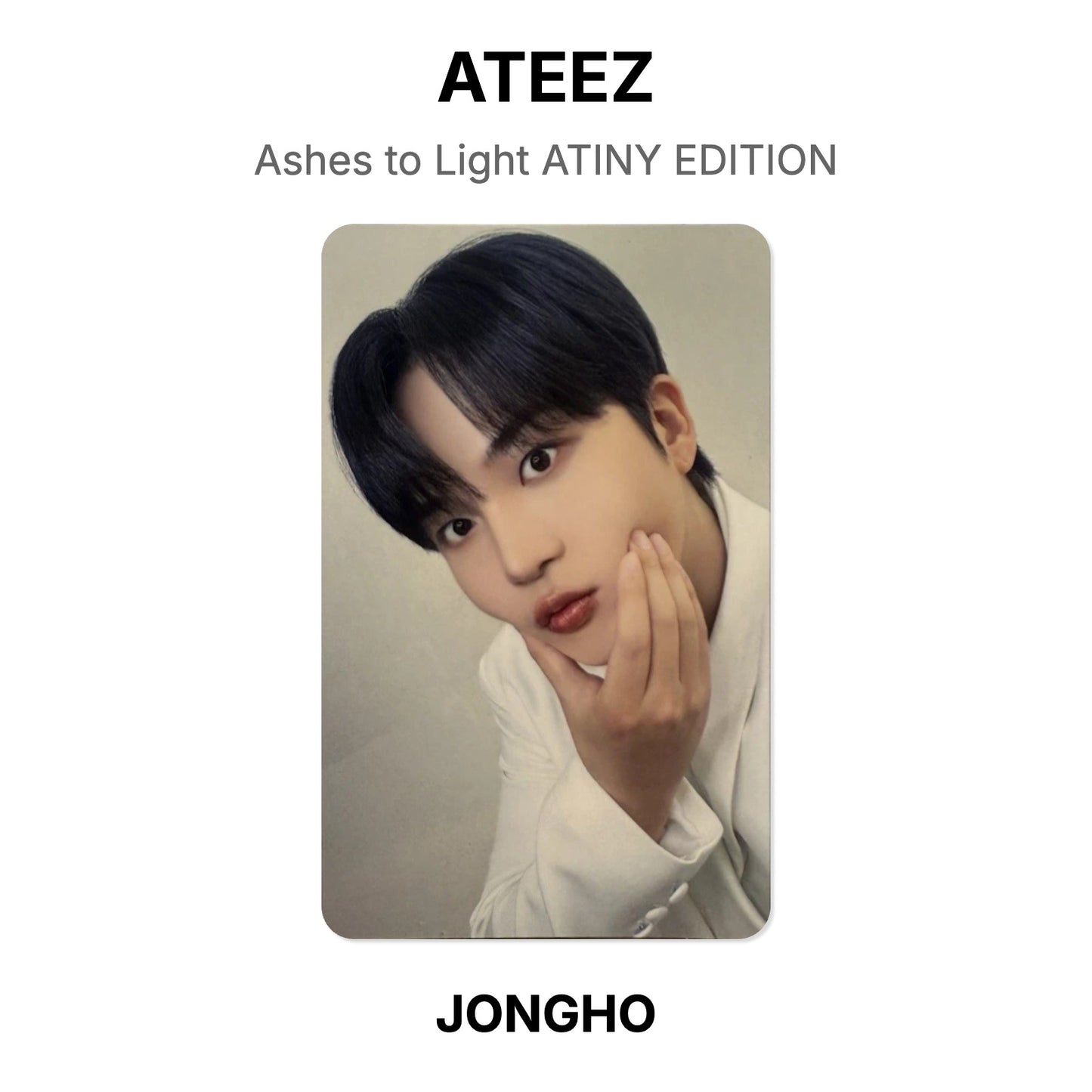 ATEEZ Ashes to Light ATINY EDITION Official Photocard