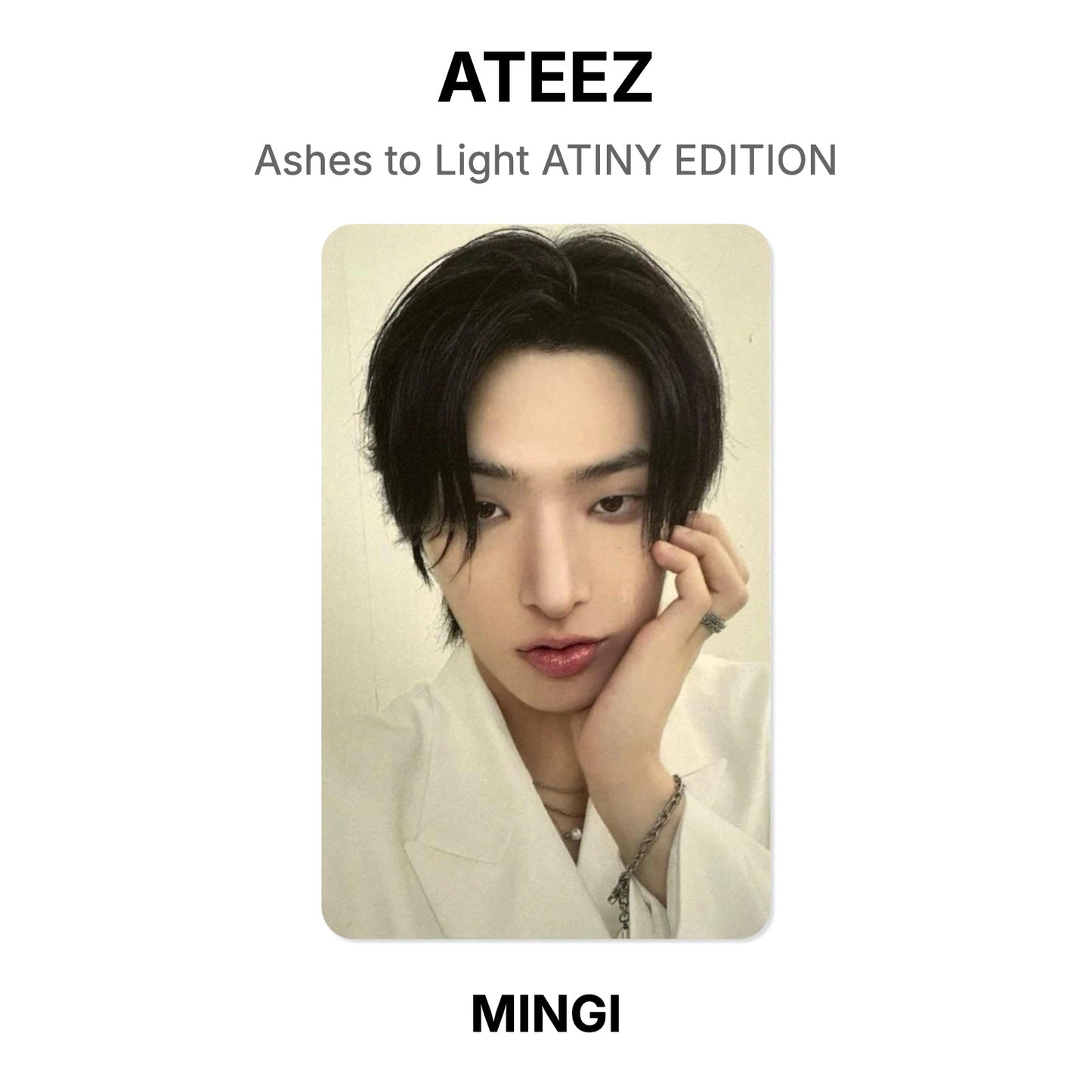 ATEEZ Ashes to Light ATINY EDITION Official Photocard
