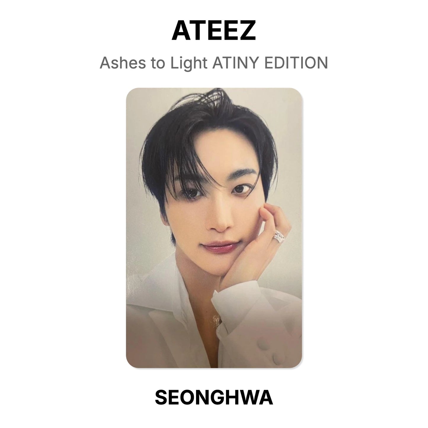 ATEEZ Ashes to Light ATINY EDITION Official Photocard