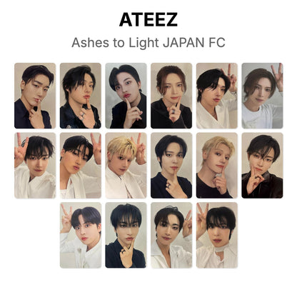 ATEEZ Ashes to Light JAPAN FC Official Photocard
