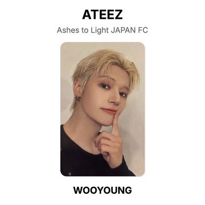 ATEEZ Ashes to Light JAPAN FC Official Photocard