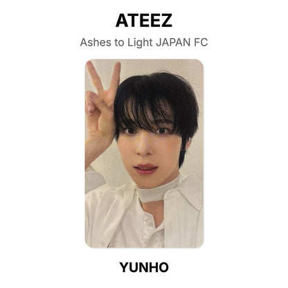 ATEEZ Ashes to Light JAPAN FC Official Photocard